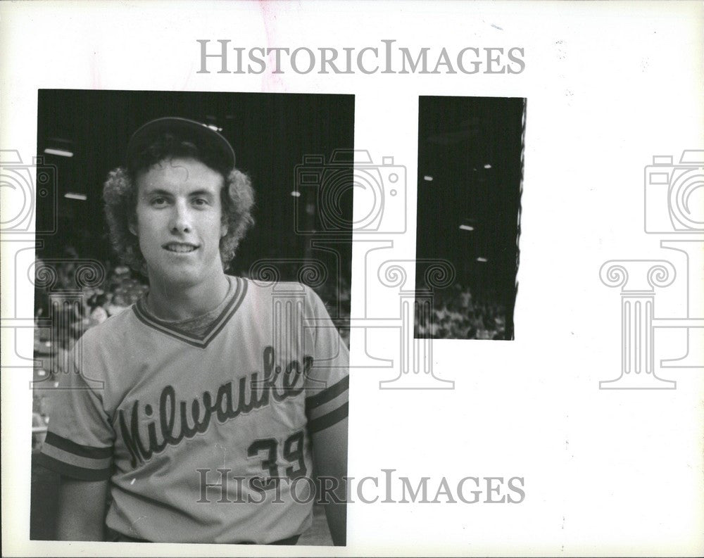 1970 Press Photo Lary Alan Sorensen Baseball pitcher - Historic Images