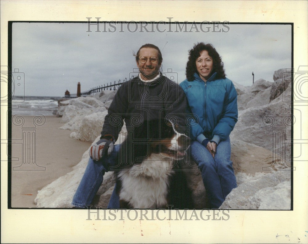 1992 Press Photo Gary Nanette Sorensen producers Orion - Historic Images