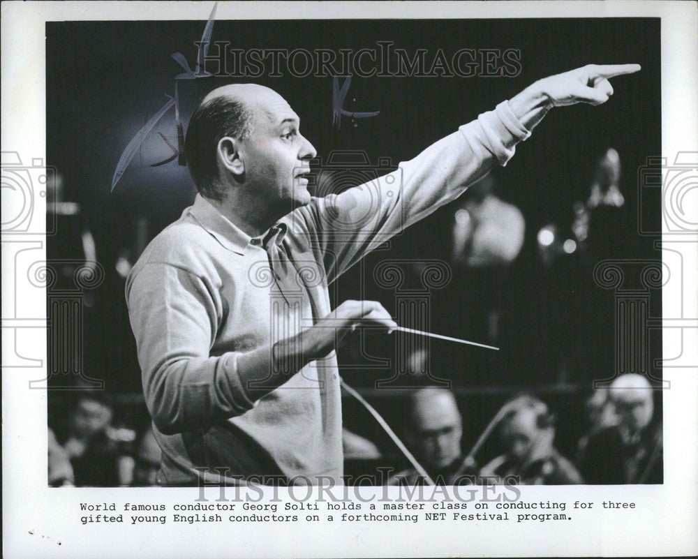 1970 Press Photo Georg Solti - Historic Images