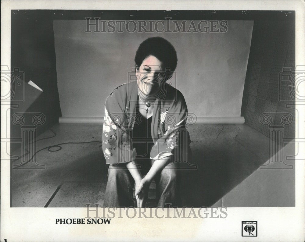 1991 Press Photo Phoebe Snow Singer-songwriter - Historic Images