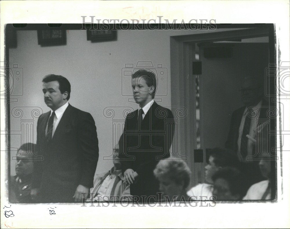1992 Press Photo Marek Sobotka convicte Man- Slaughter - Historic Images