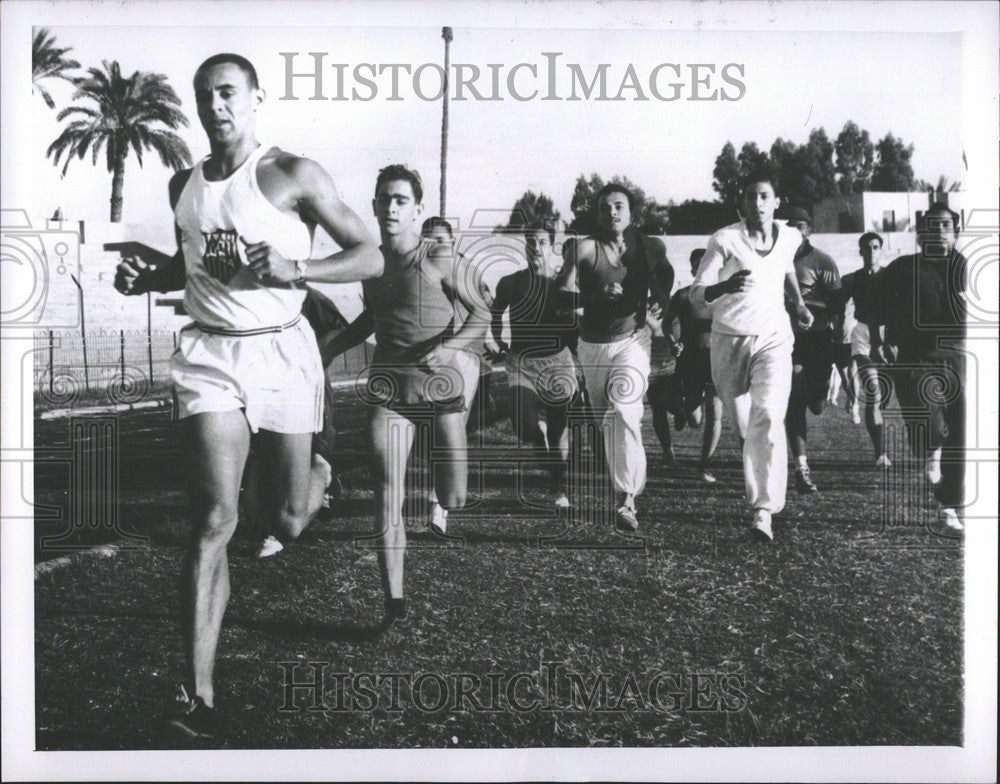 1955 Press Photo Mal Whitfield, Olympic champions - Historic Images