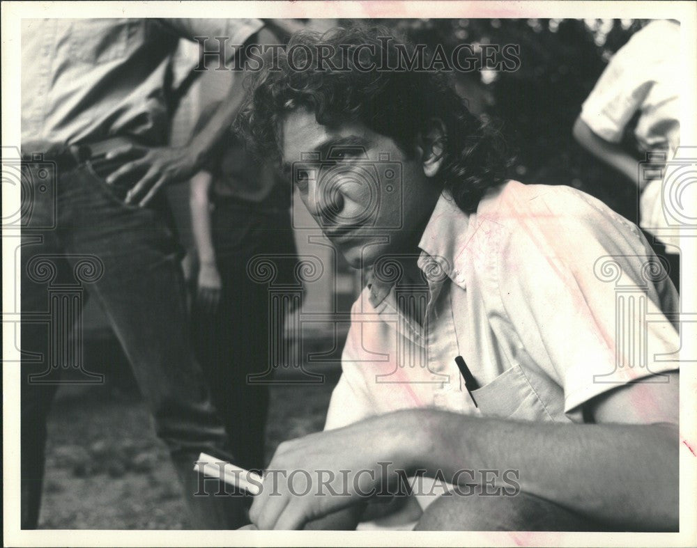 1987 Press Photo Nathan White - Historic Images