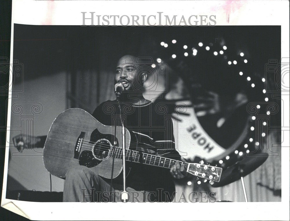 1981 Press Photo Josh White Singer, Actor, Songwriter - Historic Images