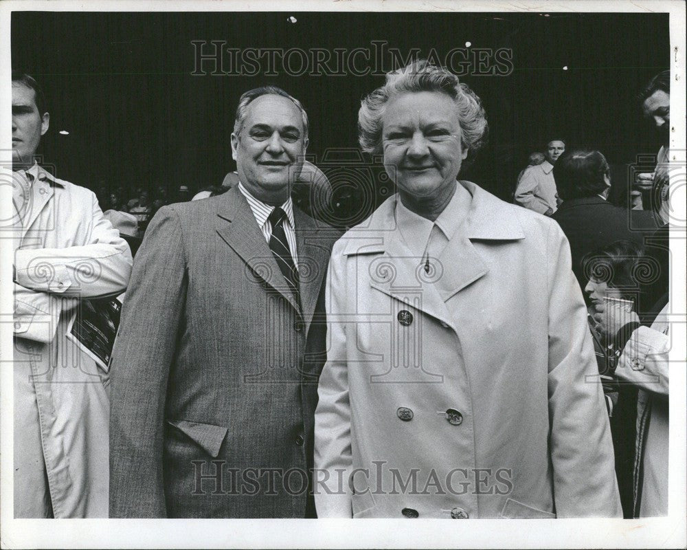 1972 Press Photo John Drummer Mary Fisher Kentucky - Historic Images