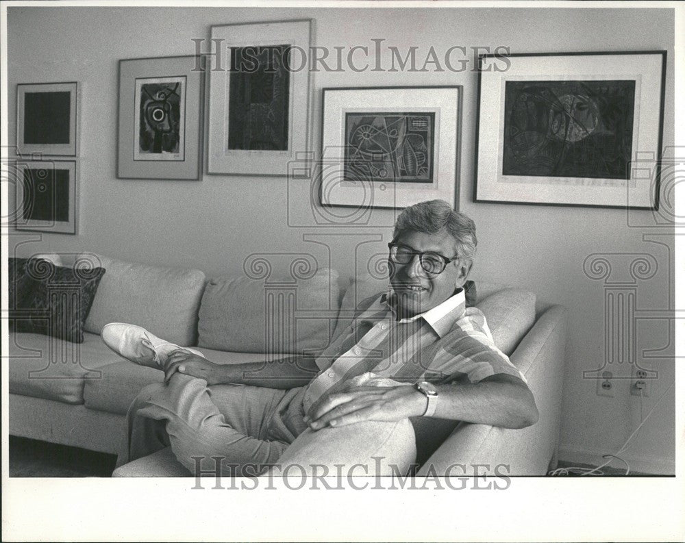 1983 Press Photo SAM FISHMAN - Historic Images