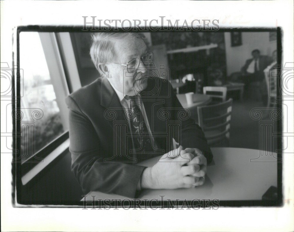 1991 Press Photo robert fisher artist american - Historic Images