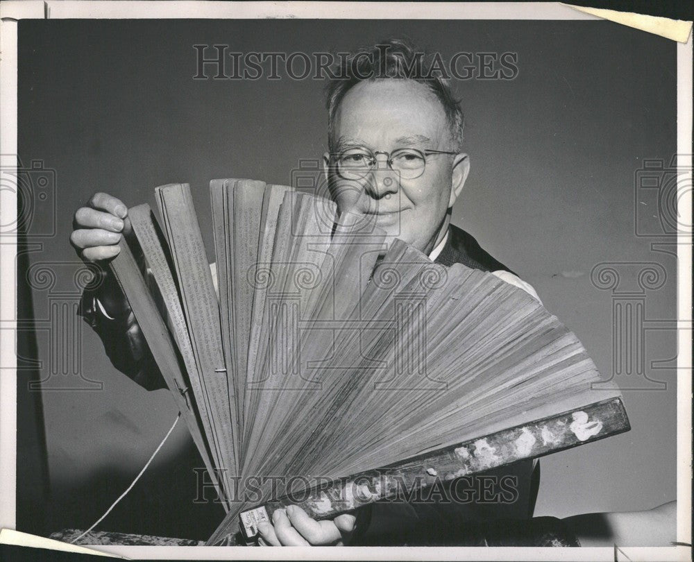 1950 Press Photo DR. Fisher - Historic Images