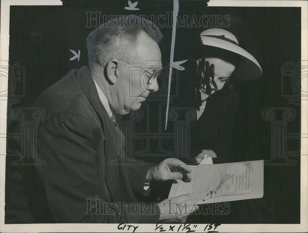 Press Photo Dr. Otto O.Fisher NSAC Detroit - Historic Images