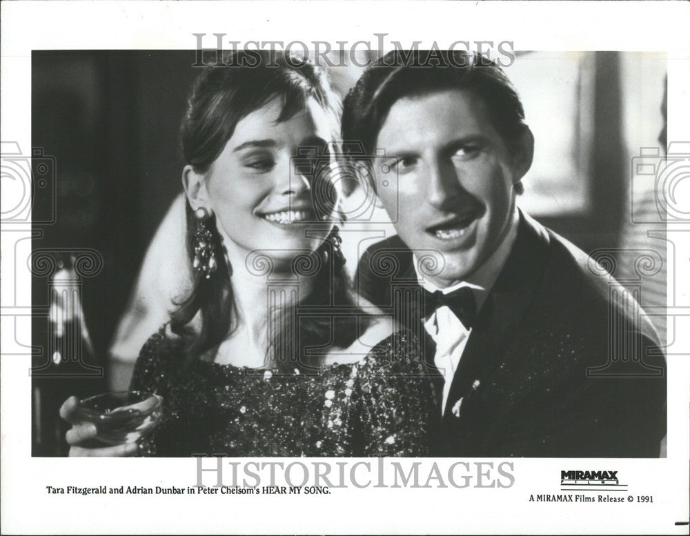 1992 Press Photo Tara Fitzgerald Adrian Dunbar - Historic Images