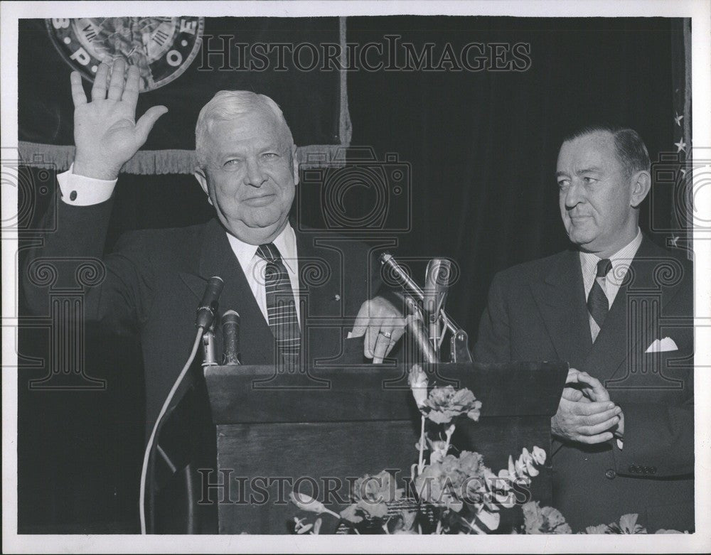 1958 Press Photo Wilson Howard Fitzgerald - Historic Images