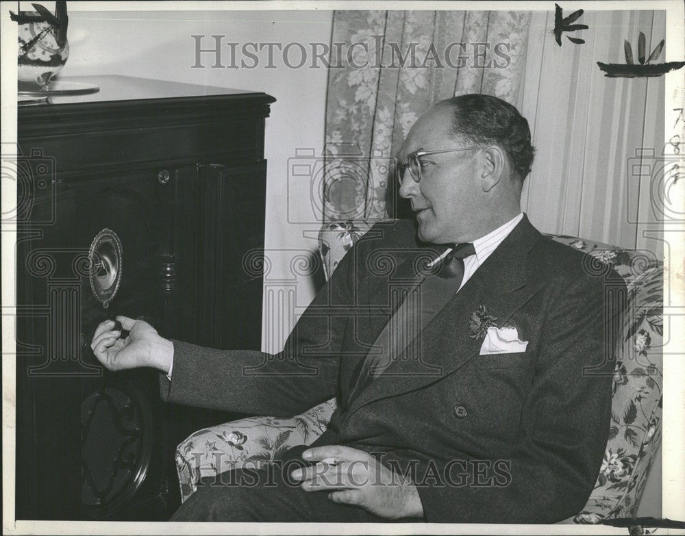 1943 Press Photo Frank Fitzgerald - Historic Images