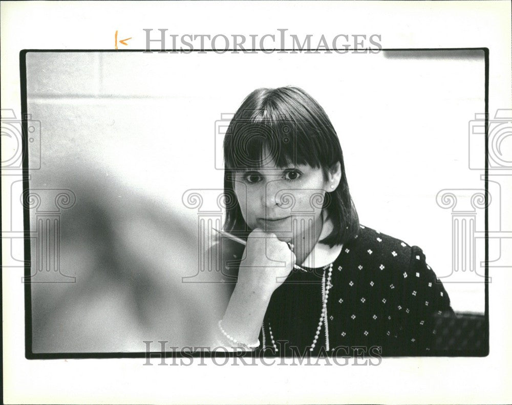 1984 Press Photo Dr. Lennie Barbara Wells Wattles Troy - Historic Images