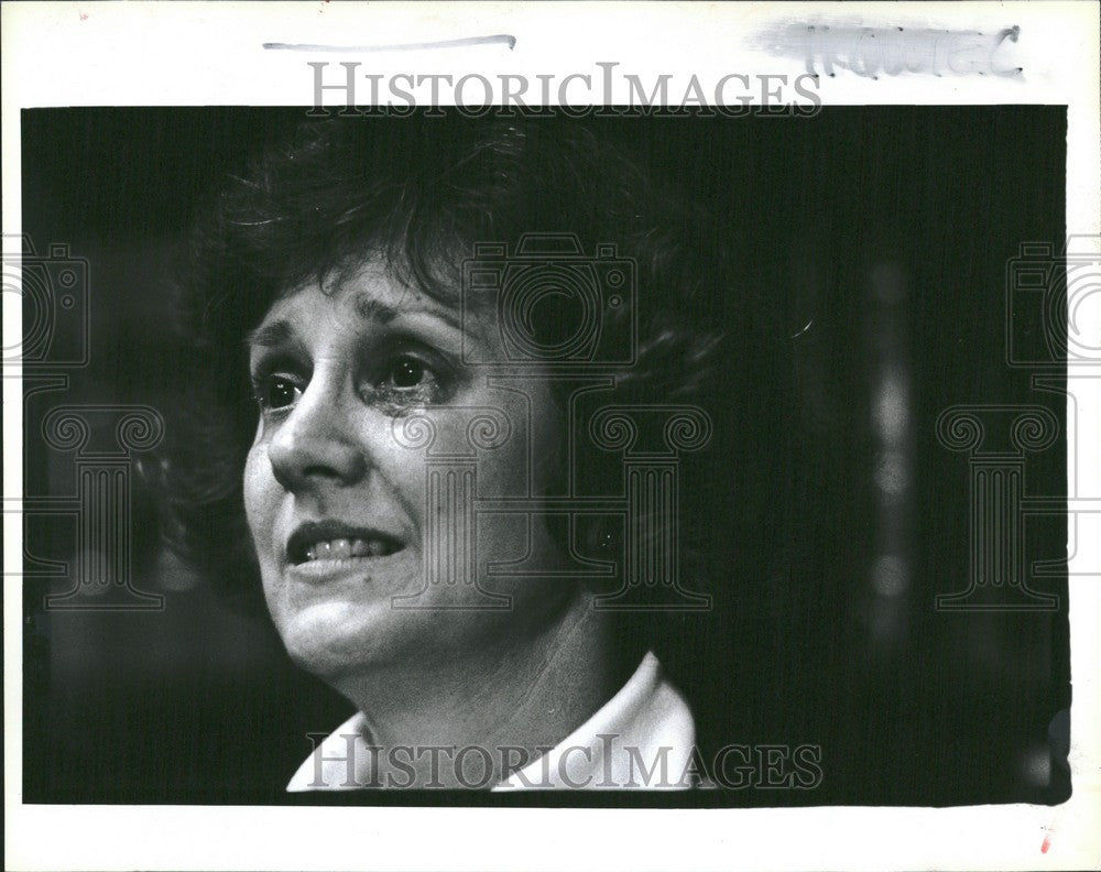 1992 Press Photo Sharon Welsh witness Kevorkian suicide - Historic Images
