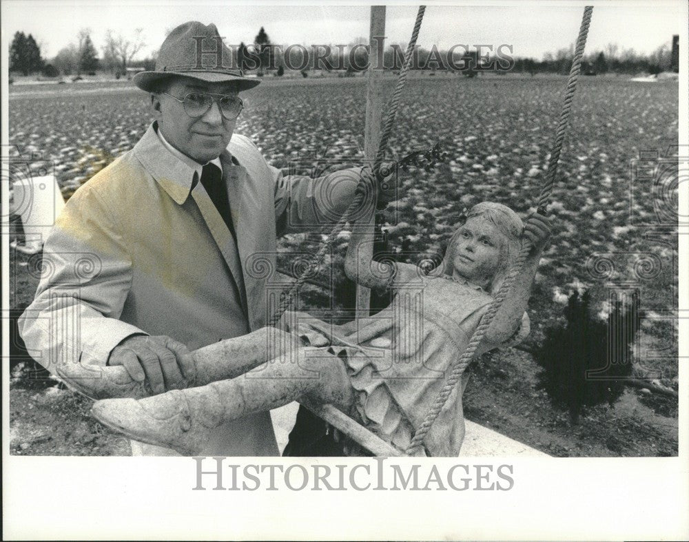 Press Photo Edwin Wensley - Historic Images