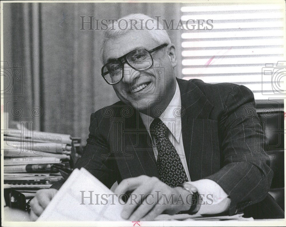 1978 Press Photo Gabriel Webra vice-president Anthony - Historic Images