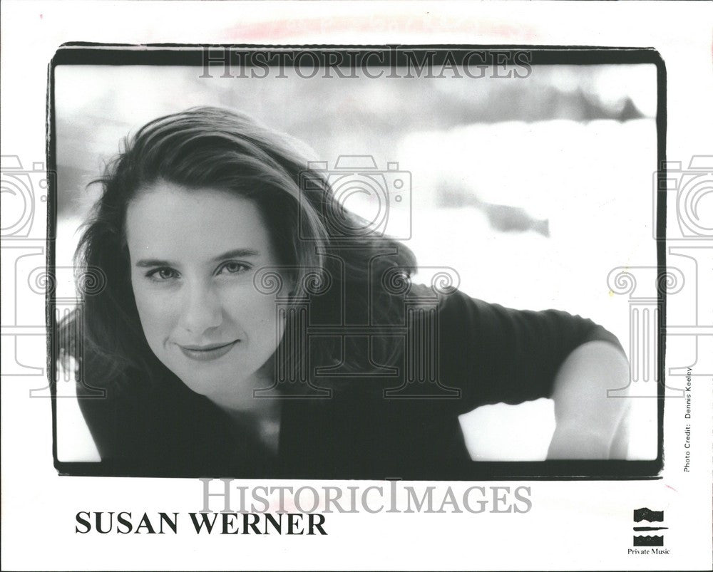 1995 Press Photo Susan Werner American singer - Historic Images