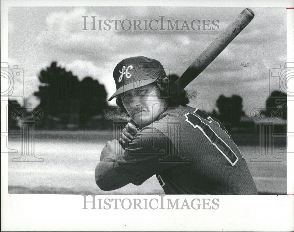 1975 Press Photo Jack Westerlund, best homerun hitter - Historic Images