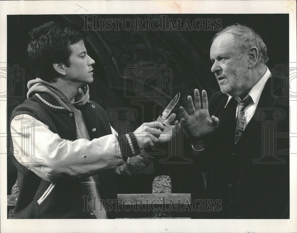 1988 Press Photo Jack Weston Film Stage TV Actor - Historic Images