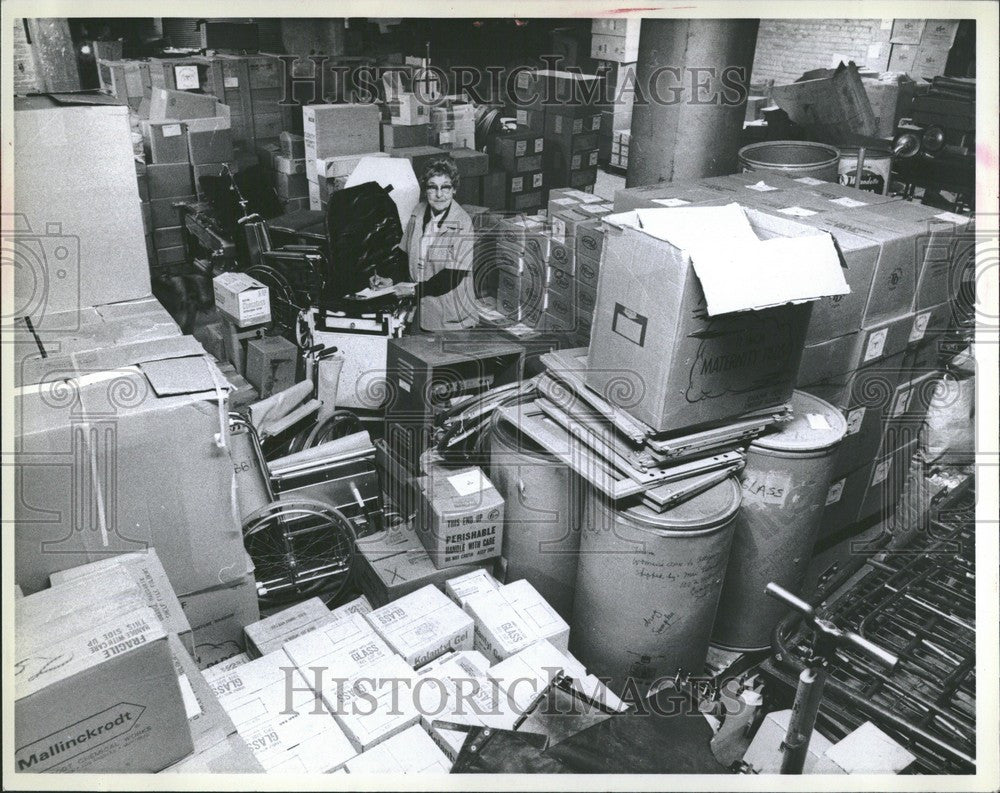 1978 Press Photo Irene Auberlin World Medical Relief - Historic Images