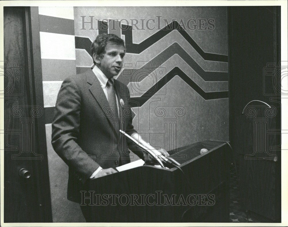 1984 Press Photo Jim Dunn U.S. Senate politician - Historic Images