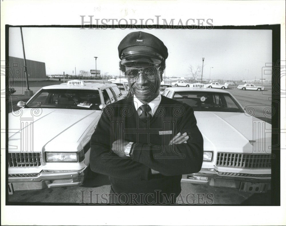 1992 Press Photo John Dunn Detroit Metro - Historic Images