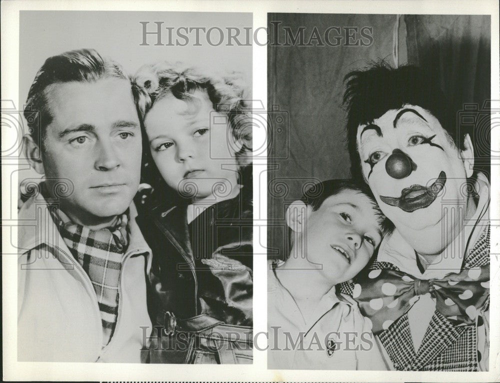 1962 Press Photo JAMES DUNN Shirley Temple - Historic Images