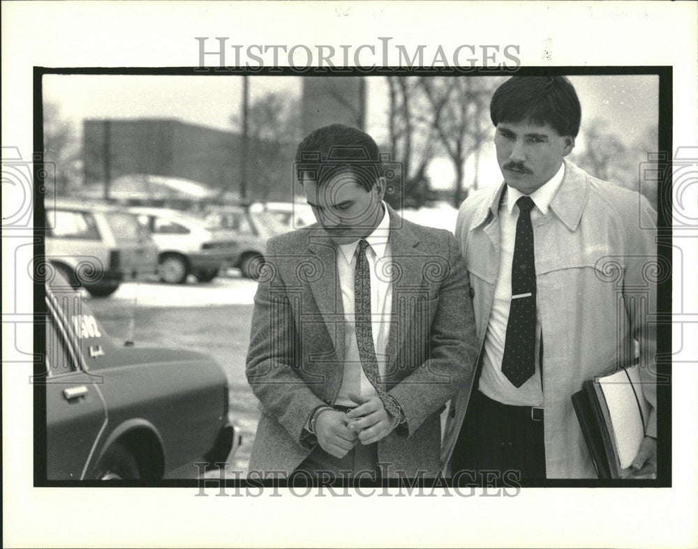 1987 Press Photo Jeff Duncan Guitarist - Historic Images