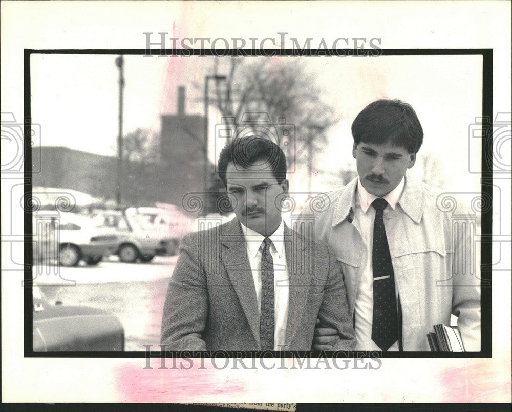 1987 Press Photo Jeffrey Duncan suspect robbery rapes - Historic Images