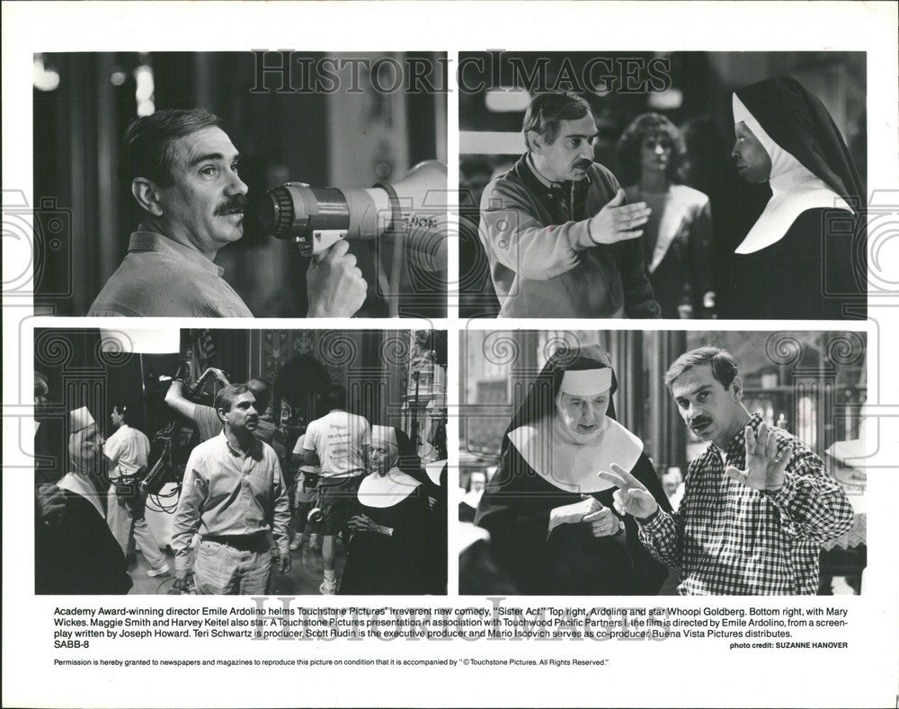 1993 Press Photo Emile Ardolino American film director - Historic Images