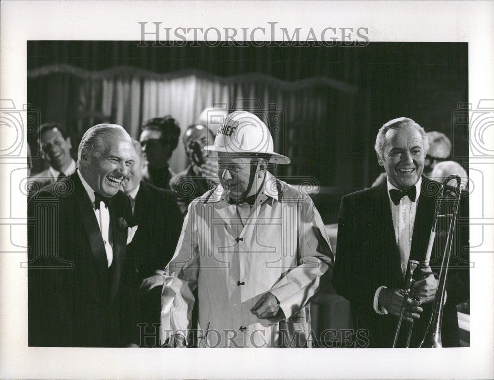 1968 Press Photo Richard Arlen Petticoat Junction Smile - Historic Images