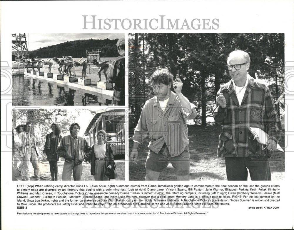 1993 Press Photo Alan Arkin - Historic Images