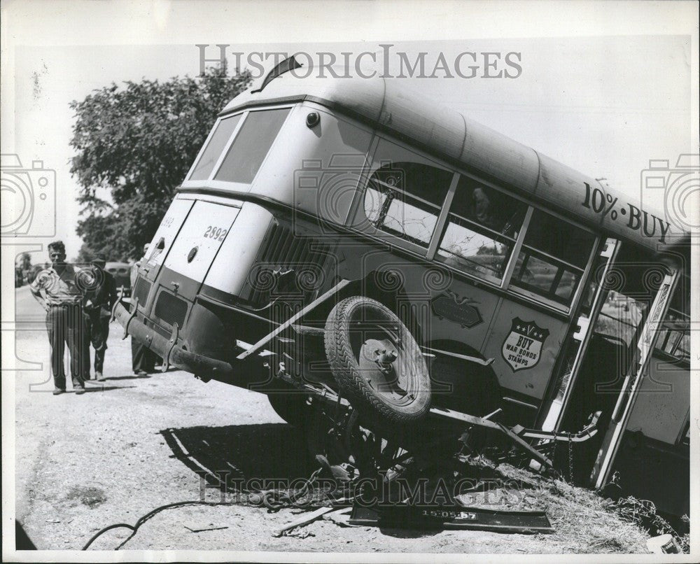 1946 Press Photo Accident - Historic Images