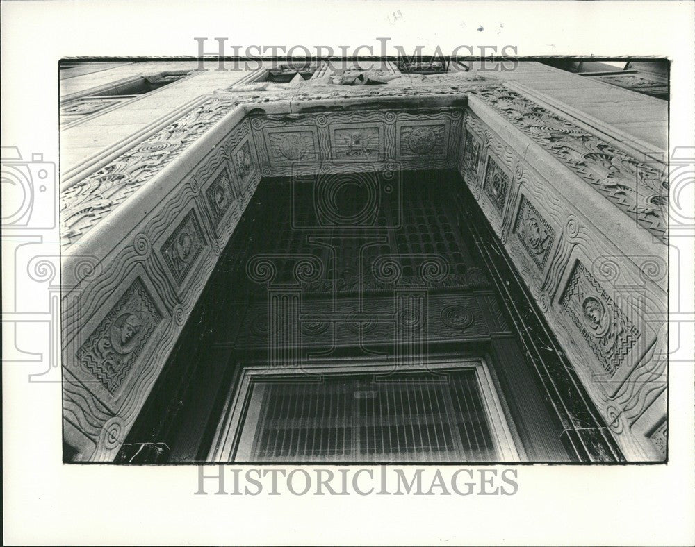 1983 Press Photo Det. Stock Exchange - Historic Images