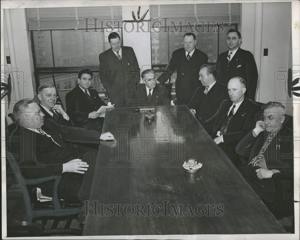 1948 Press Photo DSR Union Strike - Historic Images