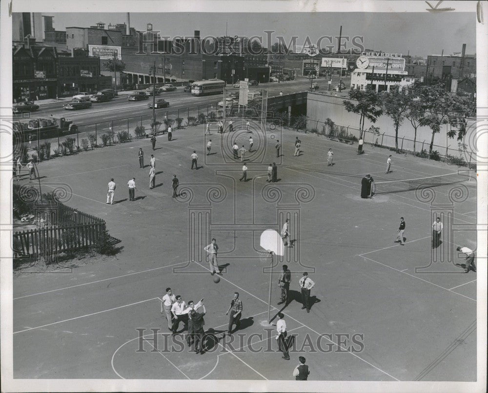 1952 Press Photo St. Joseph&#39;s High School - Historic Images