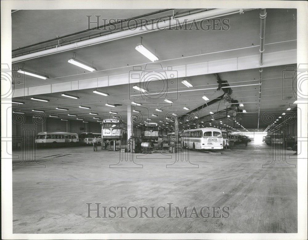 1948 Press Photo Coolidge Terminal Detroit MI Transport - Historic Images