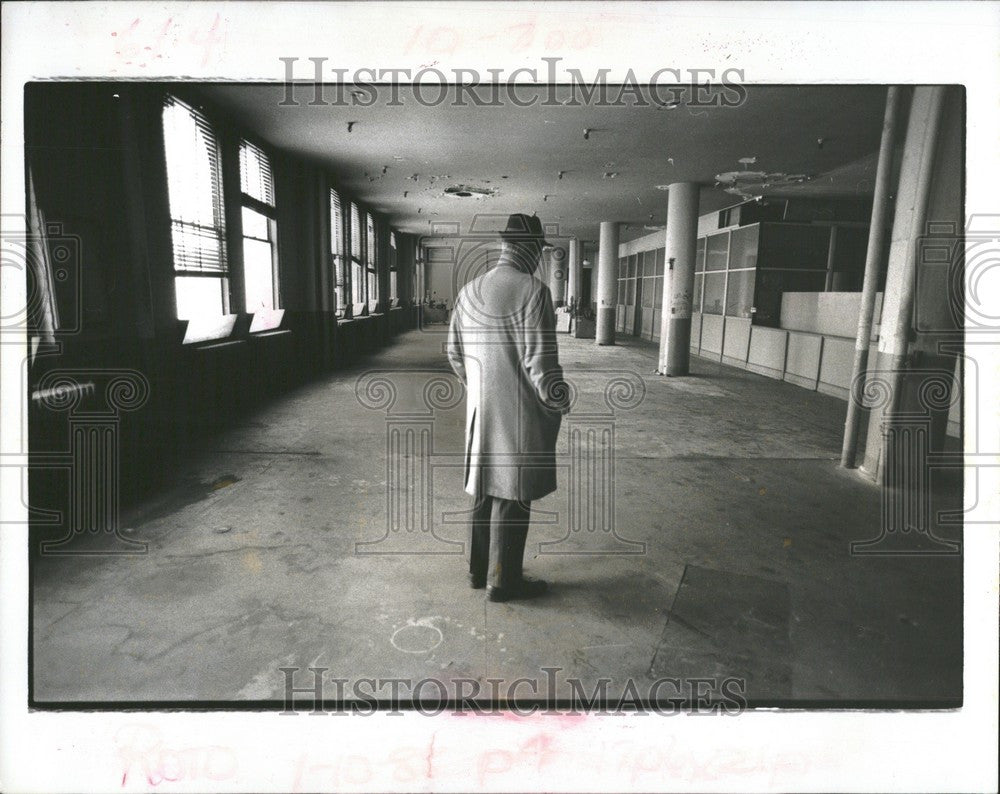 1978 Press Photo Tom Kleene Detroit Times writer - Historic Images