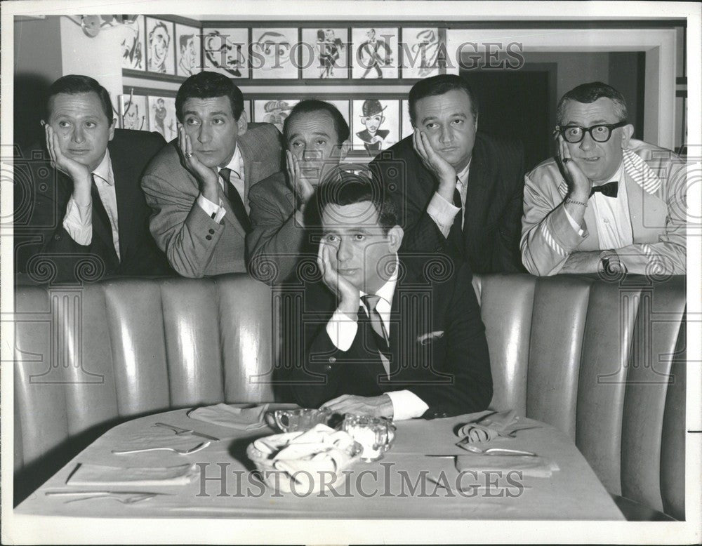 1963 Press Photo Joey Bishop American - Historic Images