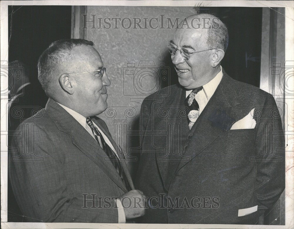 1949 Press Photo Maleolm M Bingay Maleolm M Bingay - Historic Images