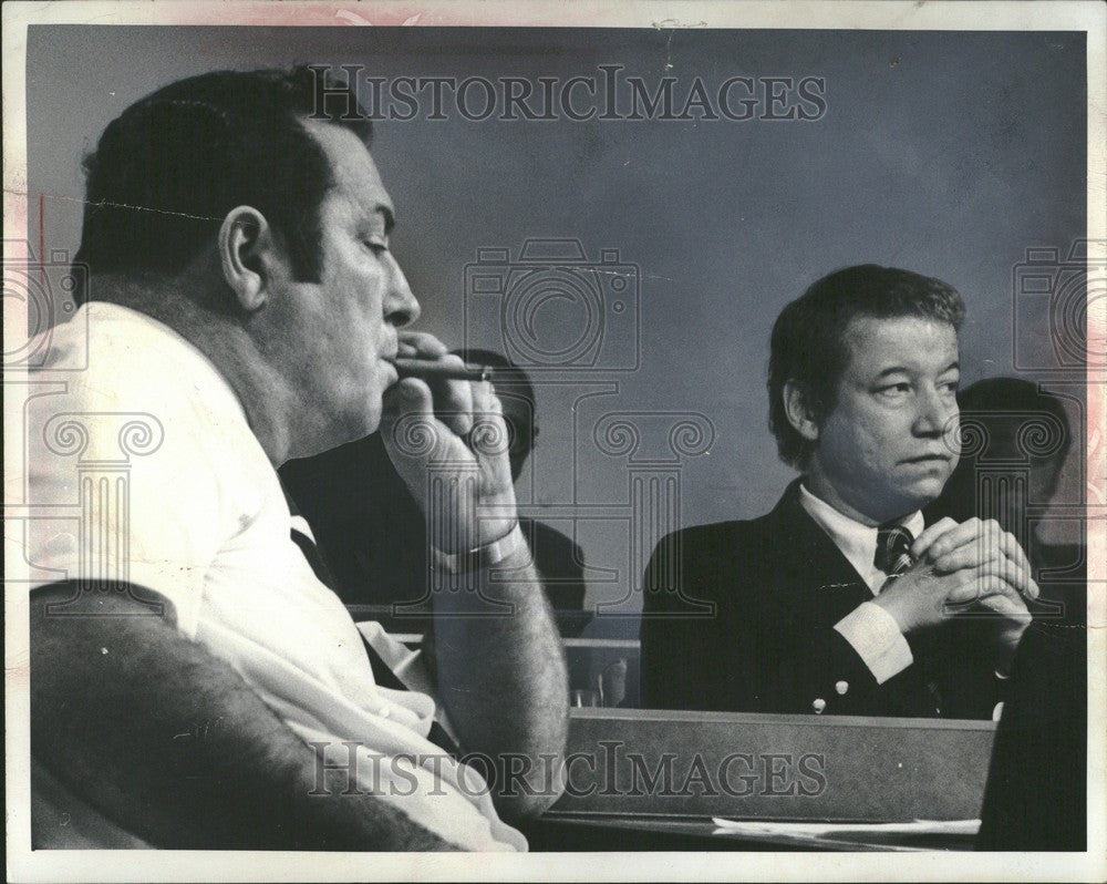 1974 Press Photo Elmer Binford Detroit HUD Director - Historic Images