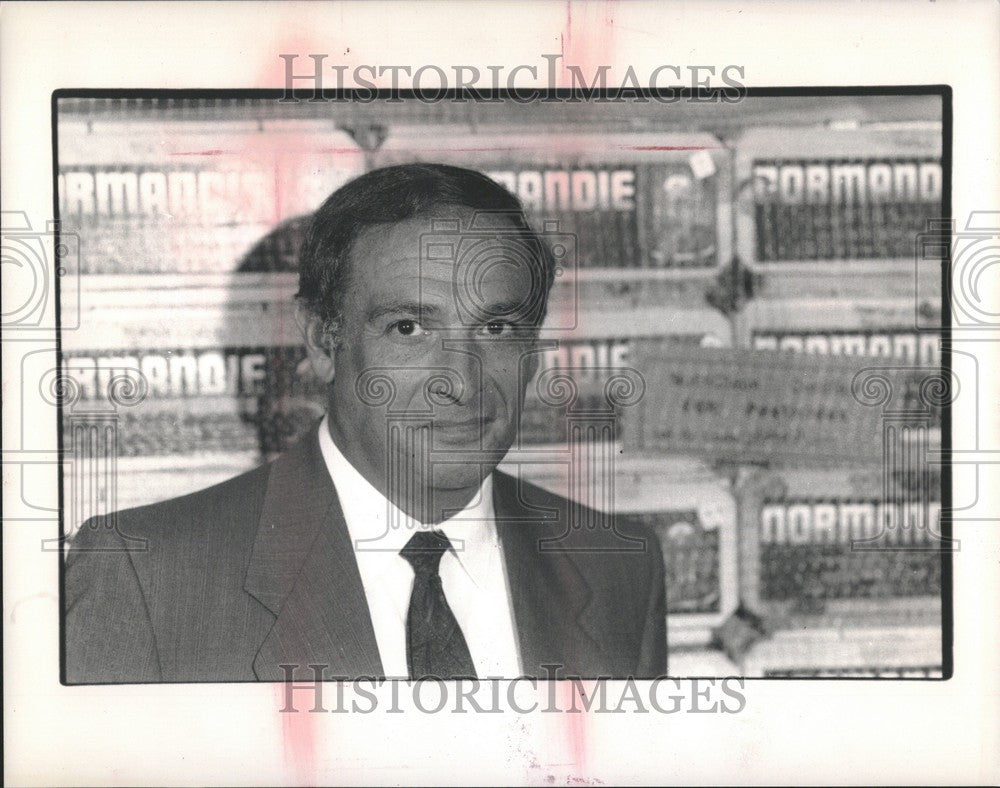 1988 Press Photo MARVIN BILTIS,FORMER FARMER JACK PRES. - Historic Images