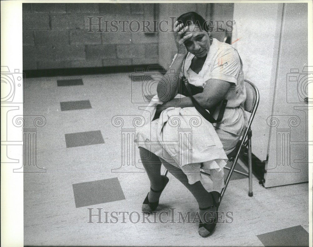 1980 Press Photo Maria de Primera Luis Tommy Hearns - Historic Images