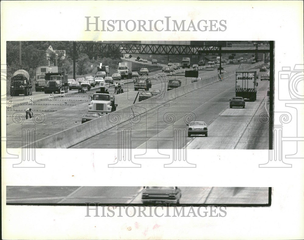 1984 Press Photo Travel on the interstates - Historic Images