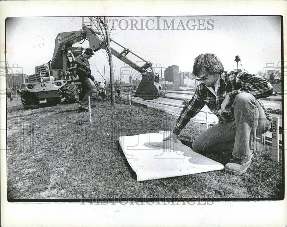 1980 Press Photo O&#39;Neill Michigan Dept. of Transportort - Historic Images