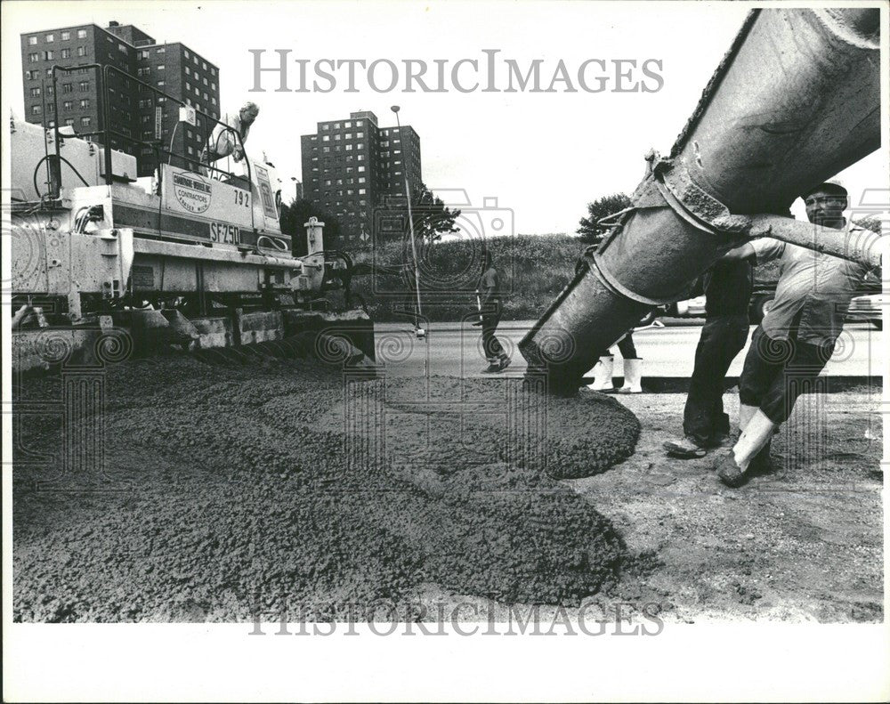 1981 Press Photo Freeway - Historic Images