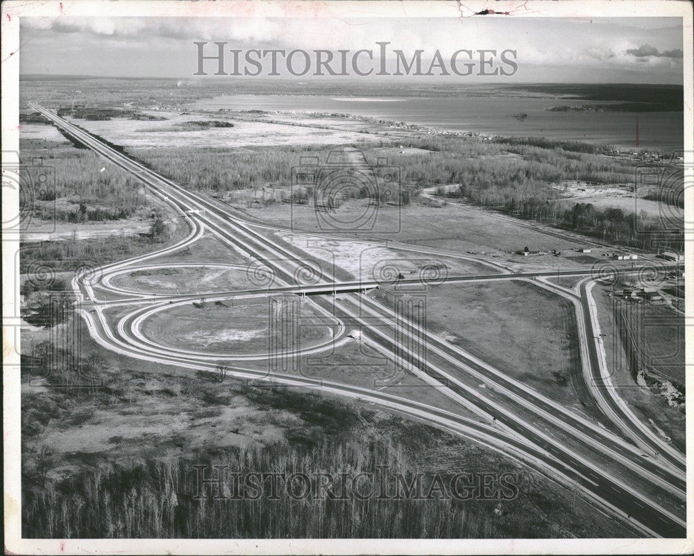 1961 Press Photo Michigan State Highway Department - Historic Images