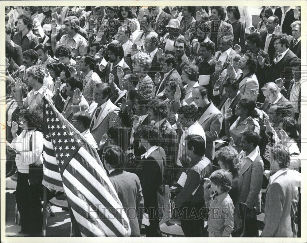 1979 Press Photo Fourth of July - Historic Images