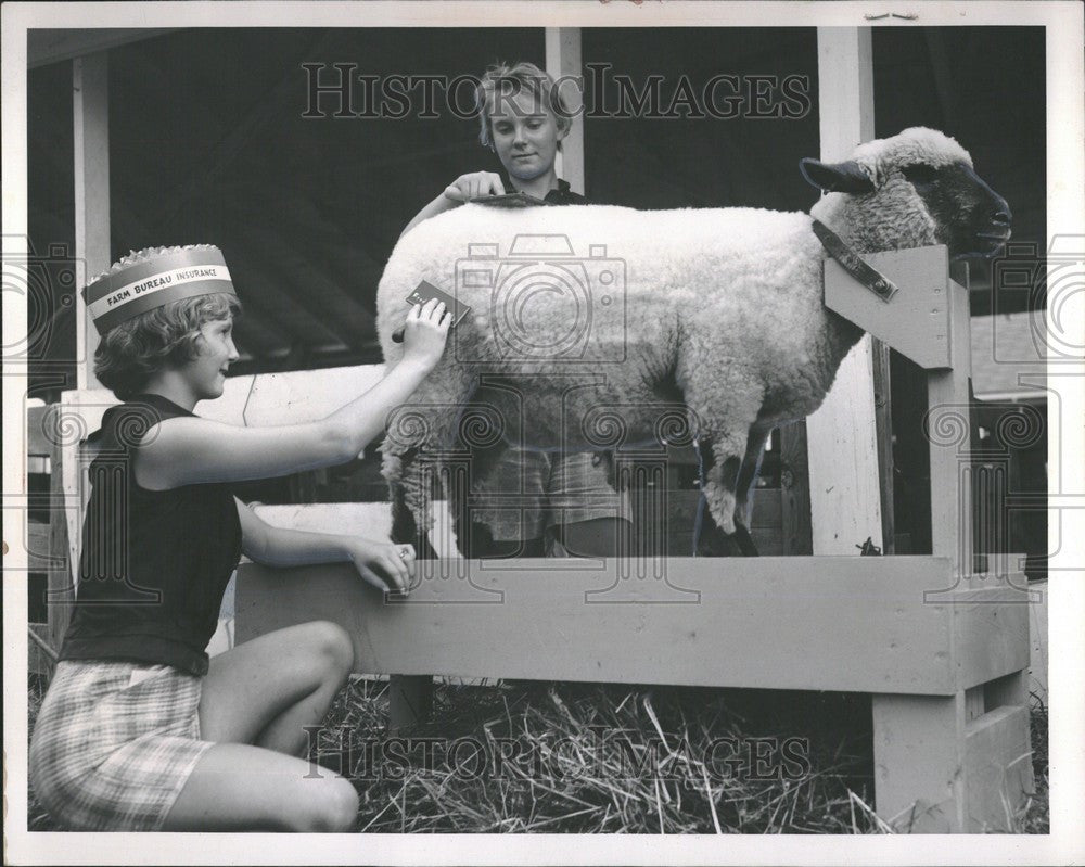 1961 Press Photo 4-H Fair Kent County - Historic Images