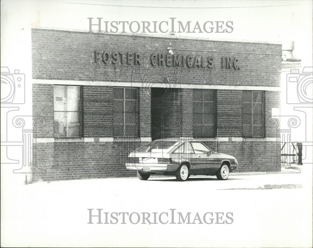 1984 Press Photo Foster Chemicals Inc - Historic Images